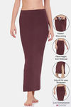 Zivame All Day Cut And Sew Height Extender Saree Inskirt - Mahogary Red — thumbnail 1